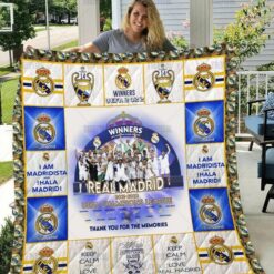 Real Madrid Blanket
