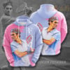 ROGER FEDERER Hoodie Zip Hoodie 1 3D D22