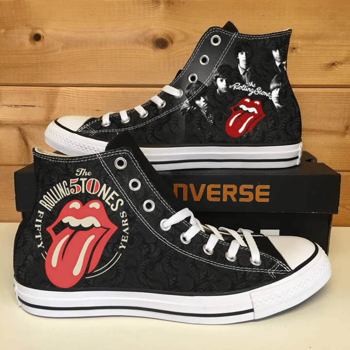 The Rolling Stones High Top Shoes 1 The Rolling Stones High Top Shoes