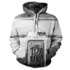 Rolls-royce Hoodie Zip Hoodie 3D