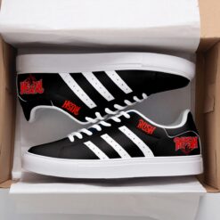 Rush Band Black Stan Smith Shoes