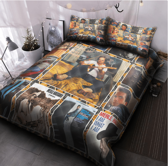 Merle Haggard Bedding Set 1 Merle Haggard Bedding Set