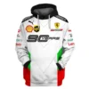 Ferrari Hoodie Zip Hoodie 3D