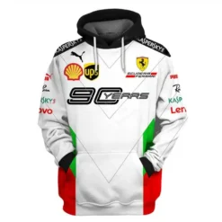 Ferrari Hoodie Zip Hoodie 3D