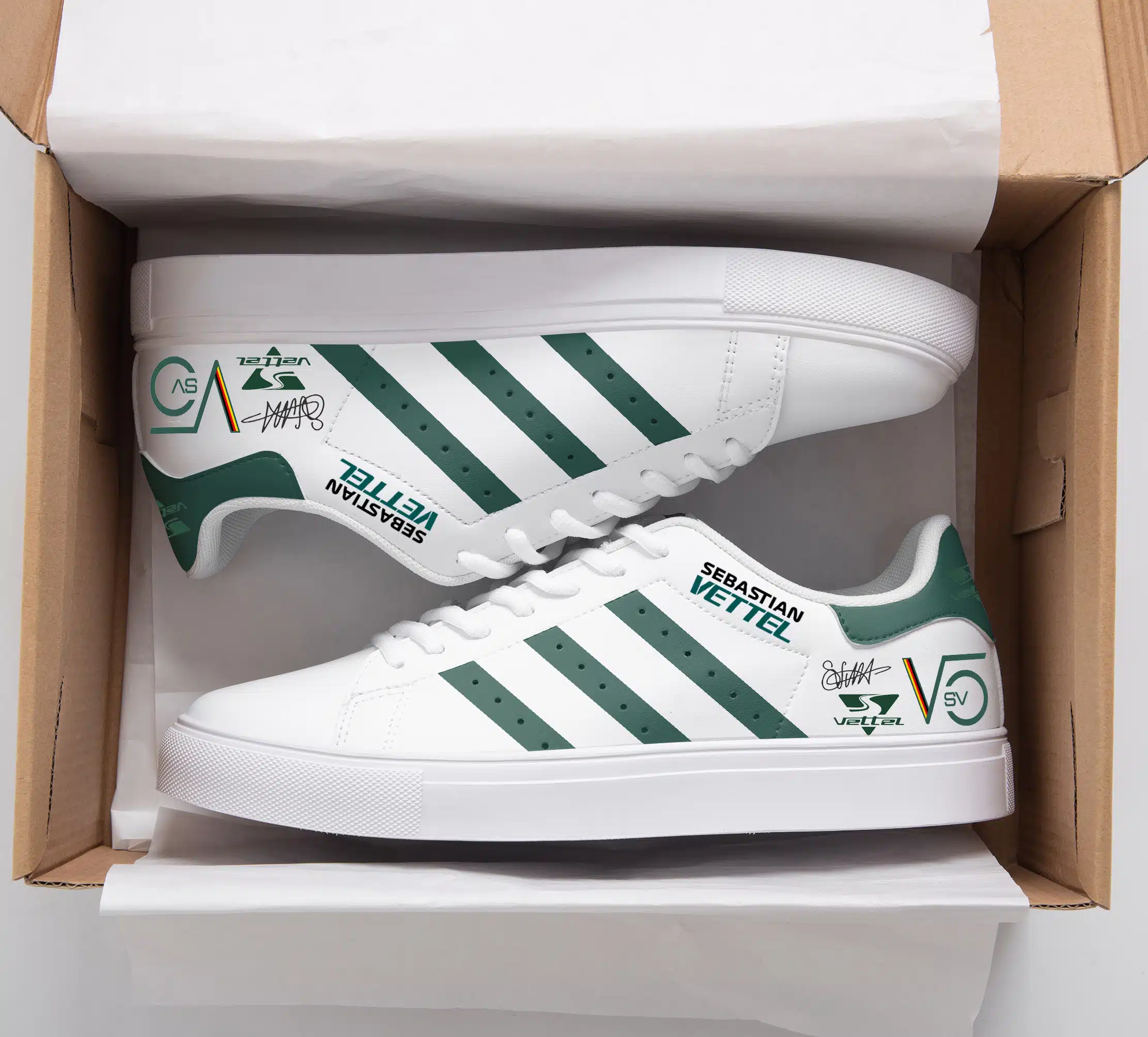 Sebastian Vettel Stan Smith Shoes 1 Sebastian Vettel Stan Smith Shoes