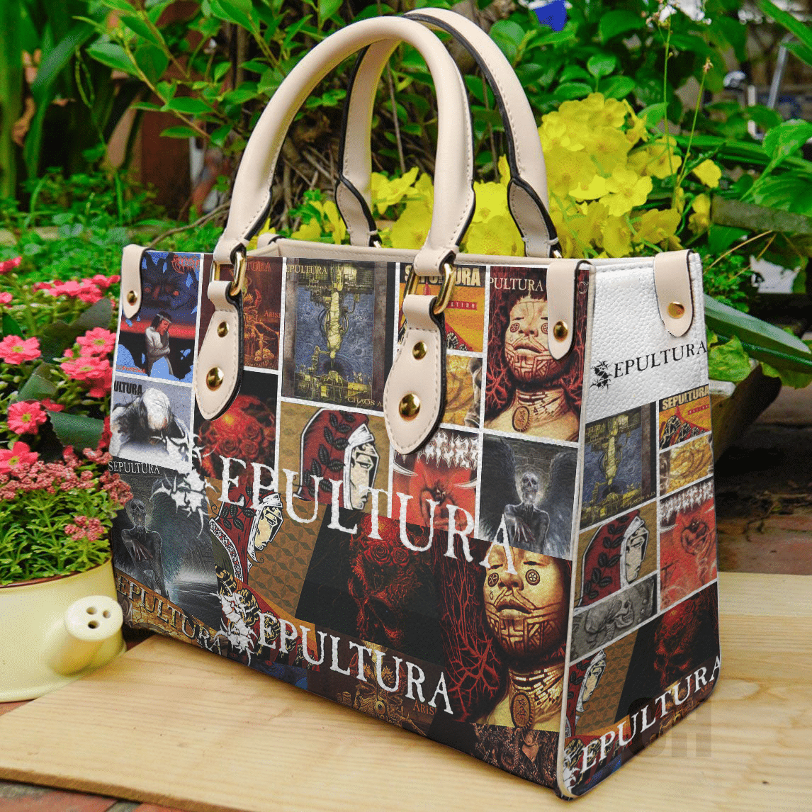 Sepultura Leather Handbag 1 Sepultura Leather Handbag
