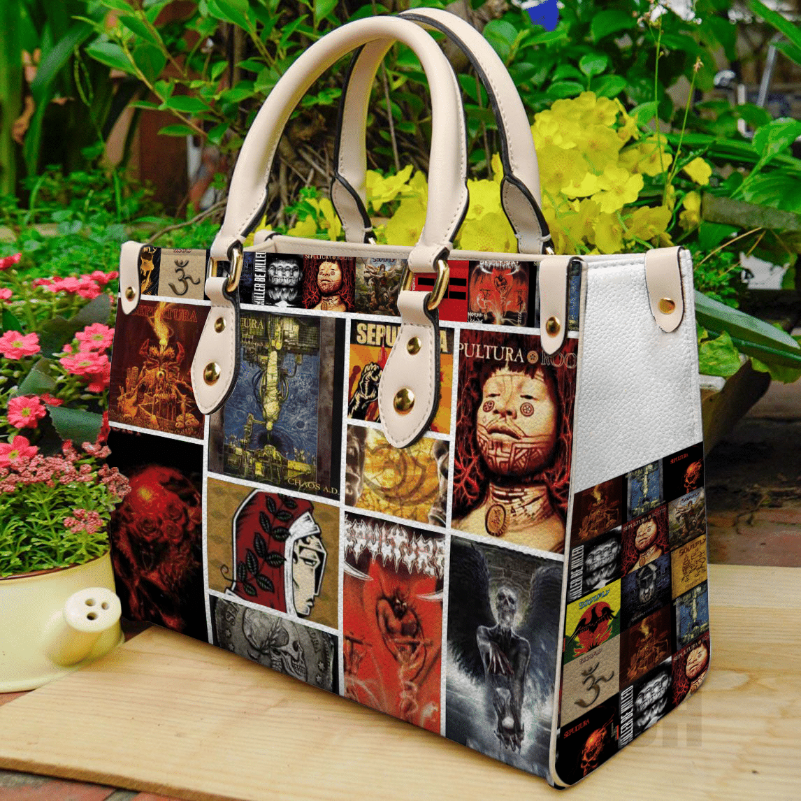 Sepultura Leather Handbag 1 Sepultura Leather Handbag