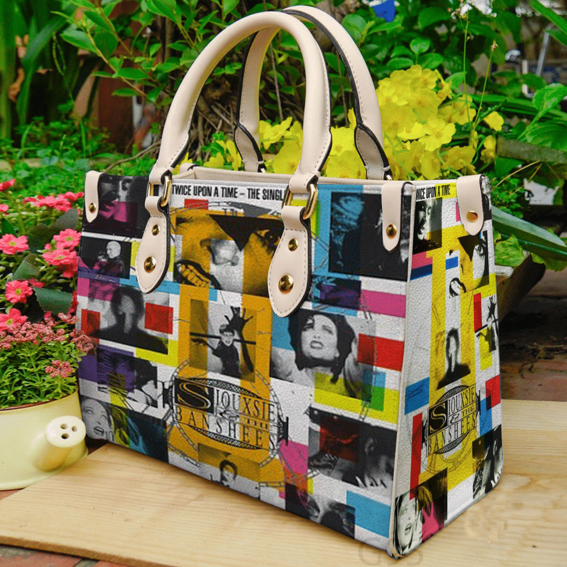 Siouxsie And The Banshees Leather Handbag 1 Siouxsie And The Banshees Leather Handbag