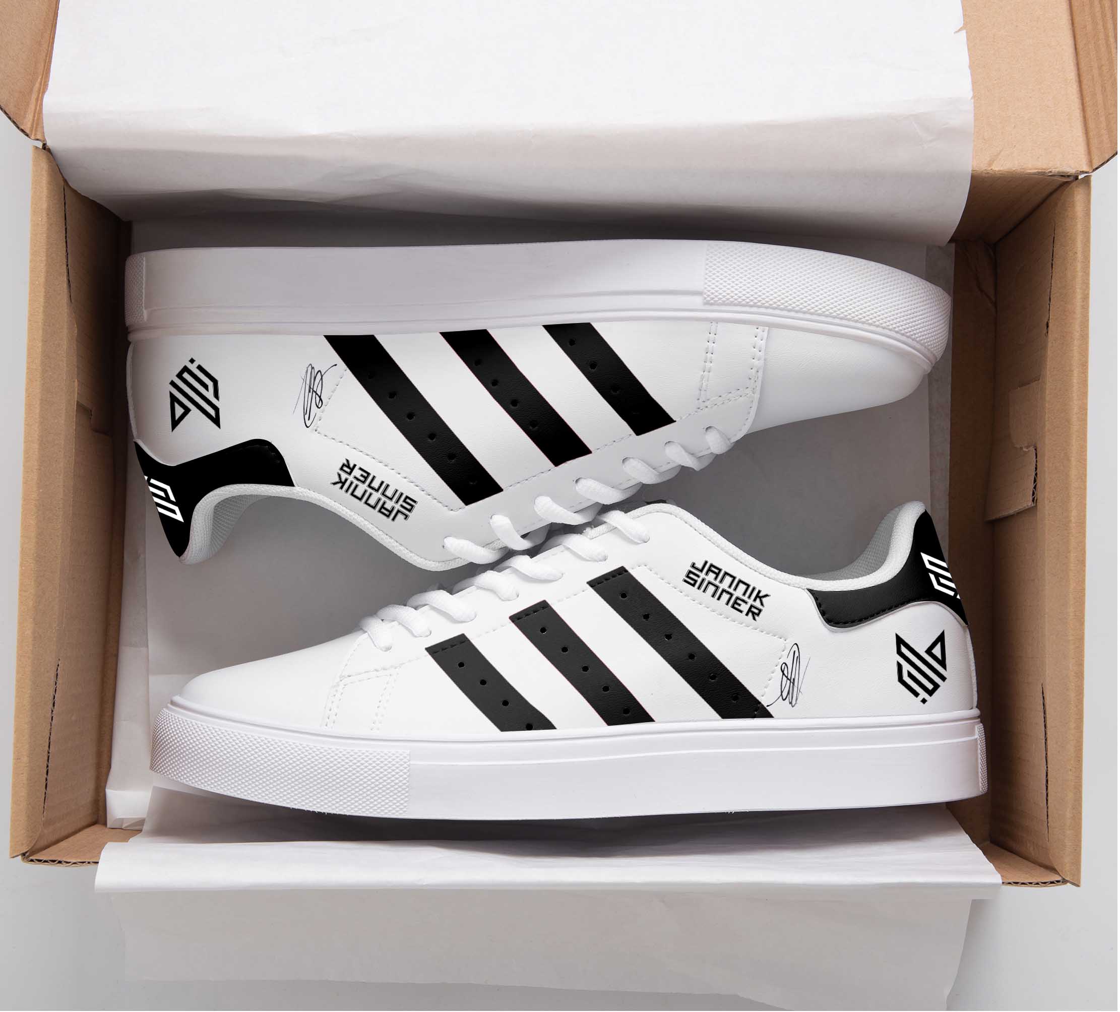 Jannik Sinner Stan Smith Shoes 1 Jannik Sinner Stan Smith Shoes
