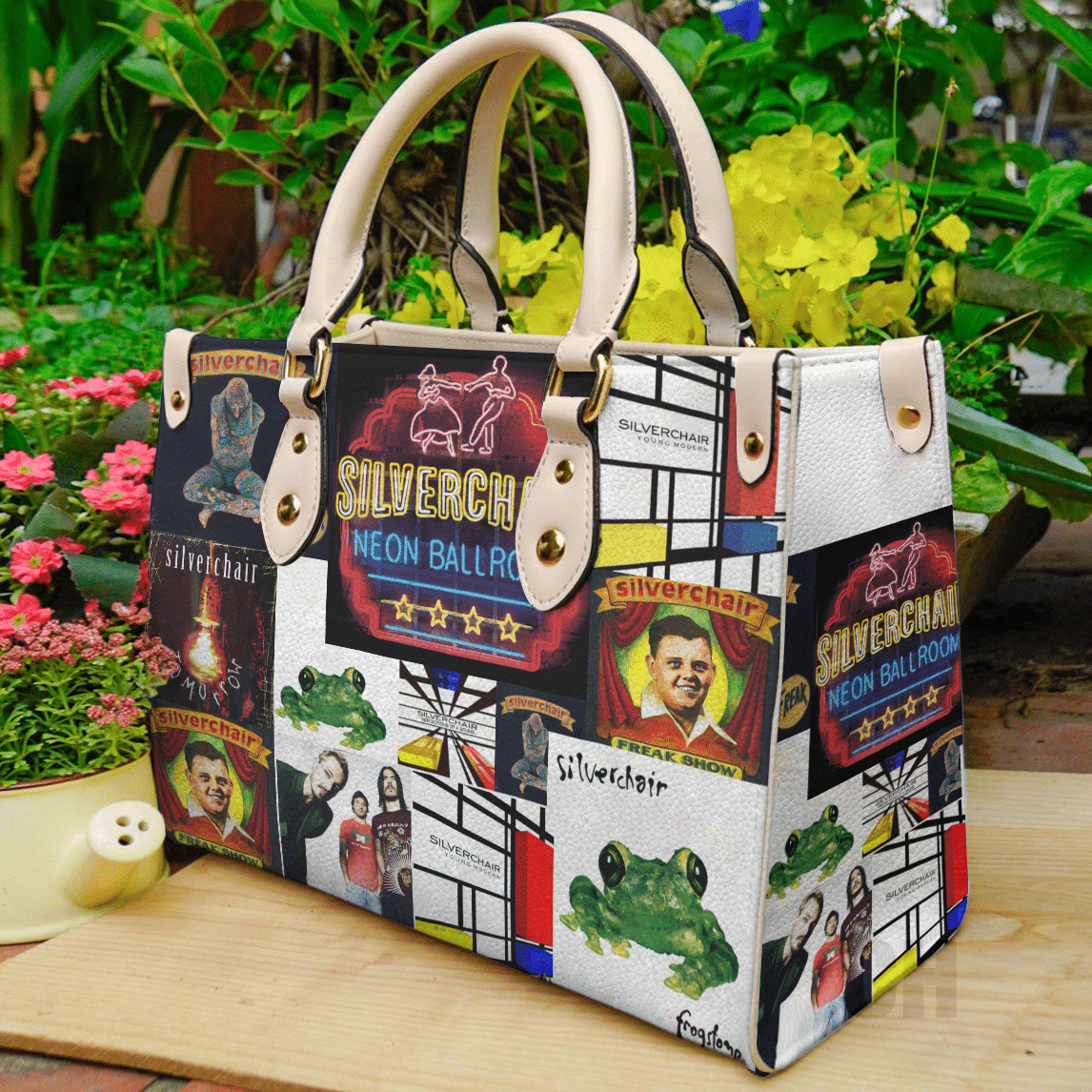 Silverchair Leather Handbag 1 Silverchair Leather Handbag