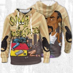 Snoop Dogg Hoodie Zip Hoodie 3D