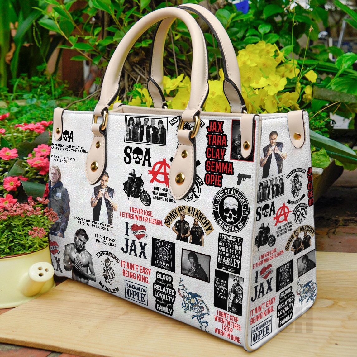 Sons Of Anarchy Leather Handbag 1 Sons Of Anarchy Leather Handbag