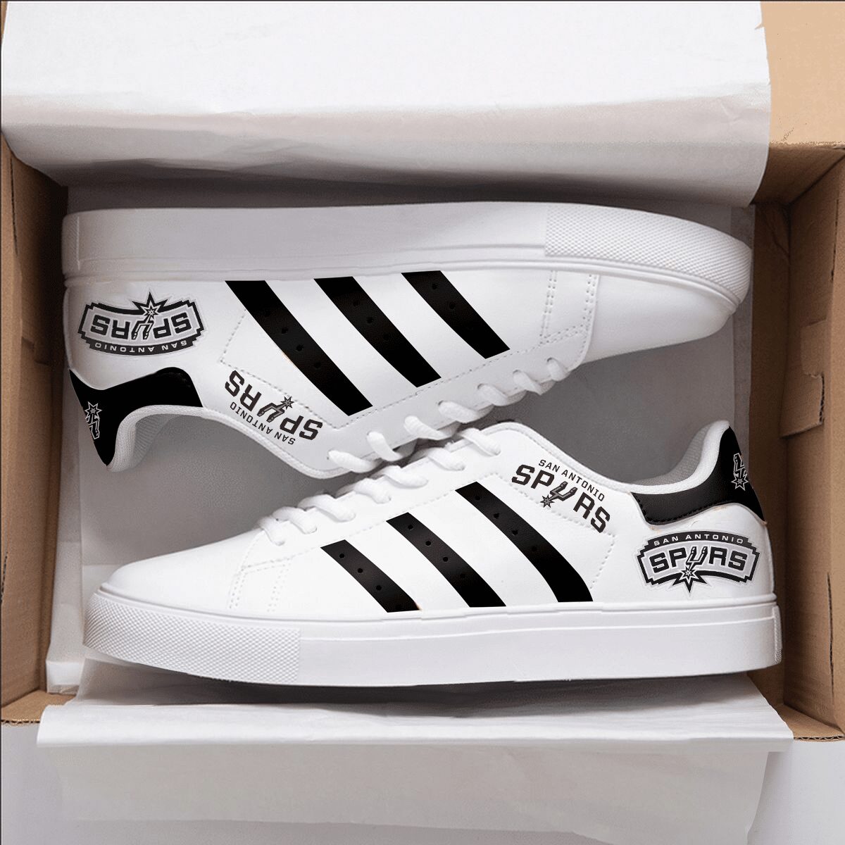 San Antonio Spurs 4 Stan Smith Shoes 1 San Antonio Spurs 4 Stan Smith Shoes