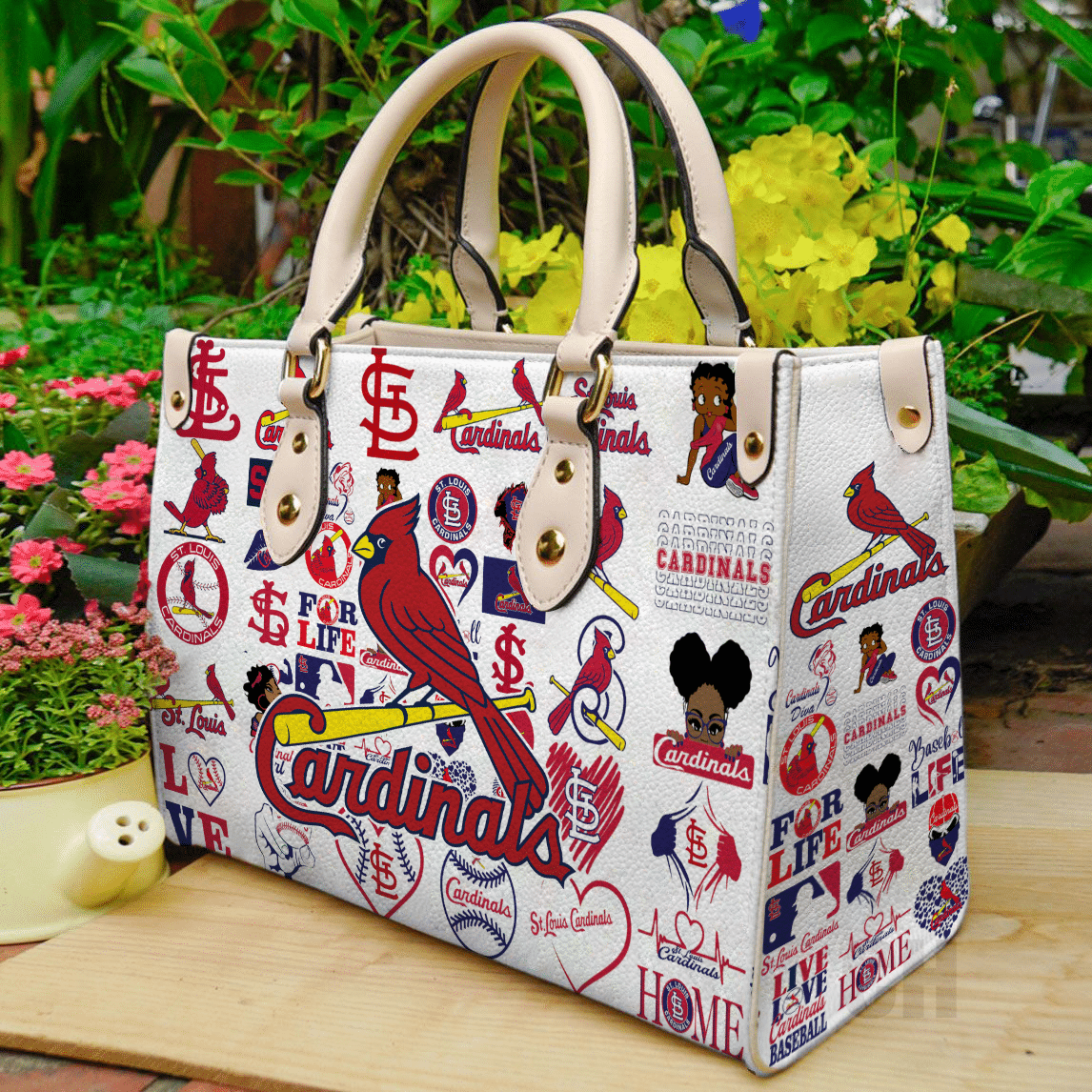 St. Louis Cardinals Leather Handbag 1 St. Louis Cardinals Leather Handbag