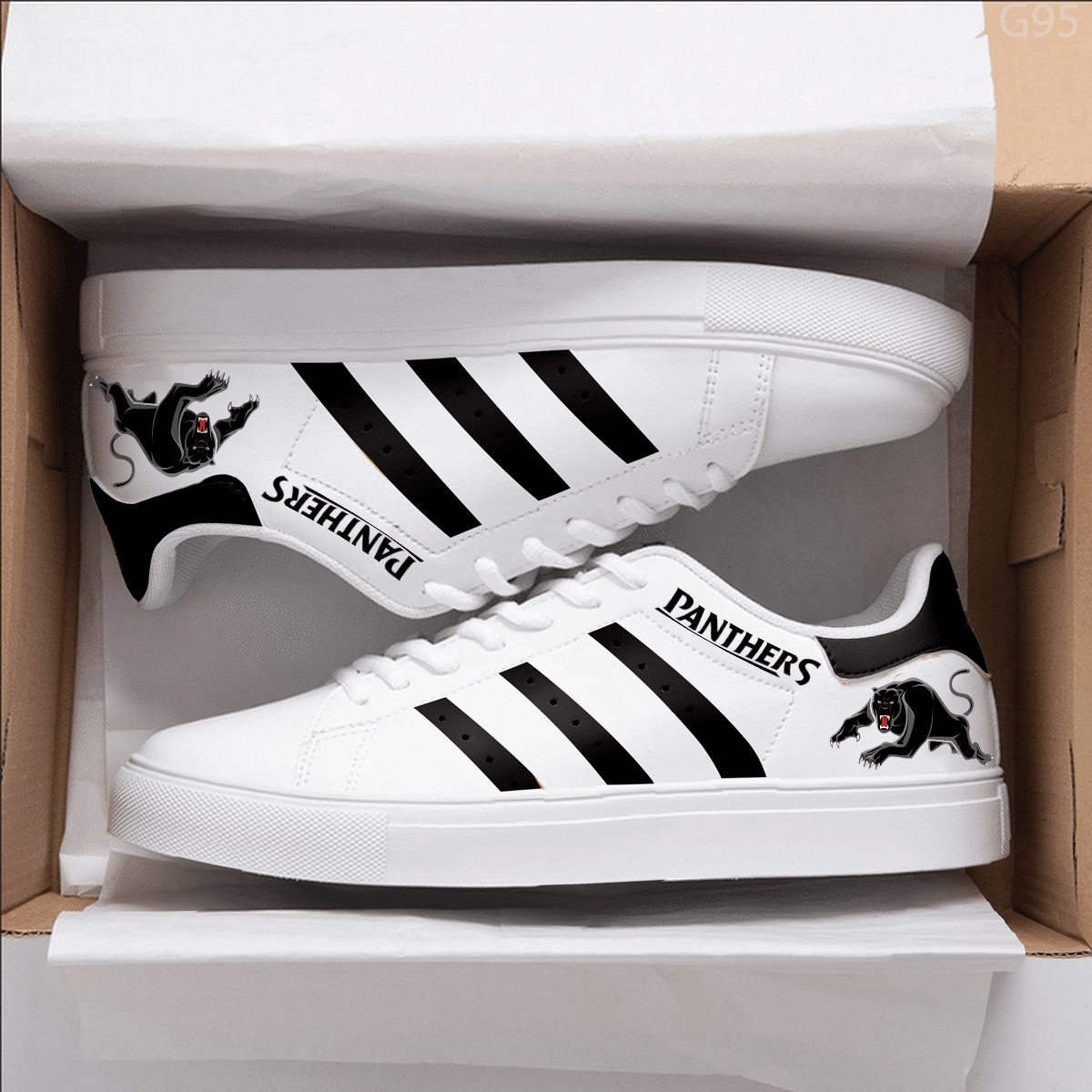 Penrith Panthers Stan Smith Shoes 1 Penrith Panthers Stan Smith Shoes