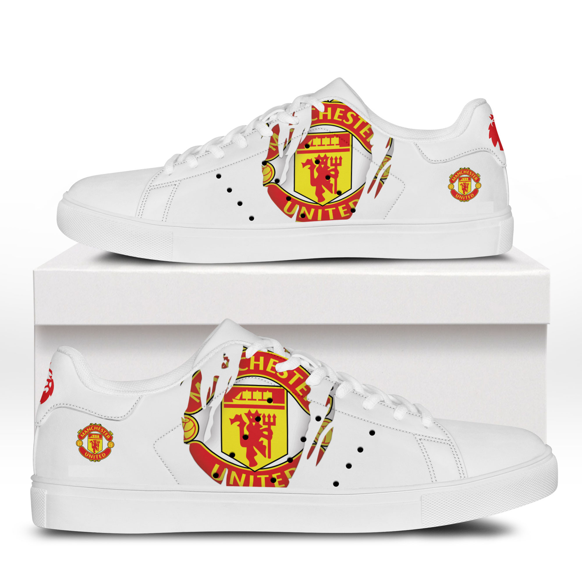 Manchester United Phoenix Stan Smith Shoes 1 Manchester United Phoenix Stan Smith Shoes