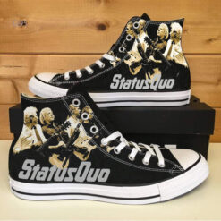 Status Quo High Top Shoes