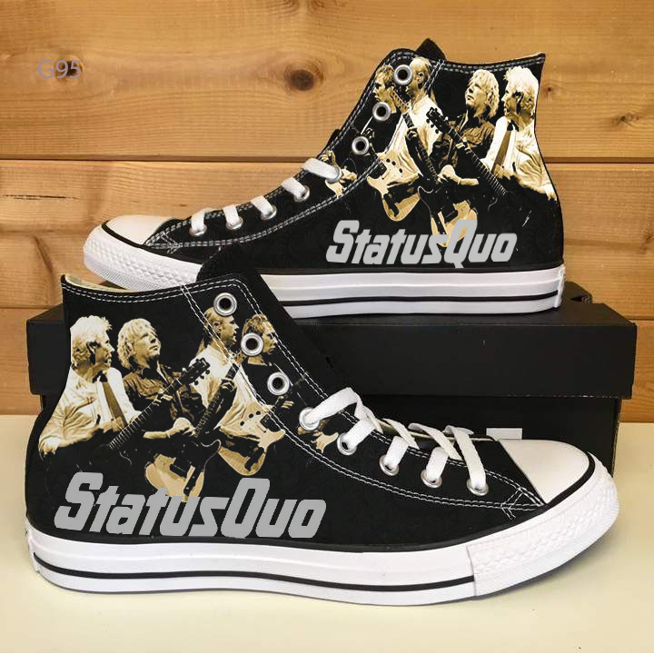 Status Quo High Top Shoes 1 Status Quo High Top Shoes