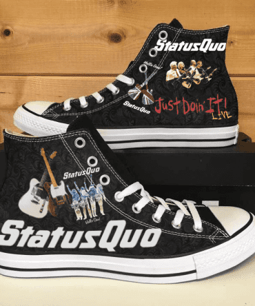 Status Quo High Top Shoes 1 Status Quo High Top Shoes