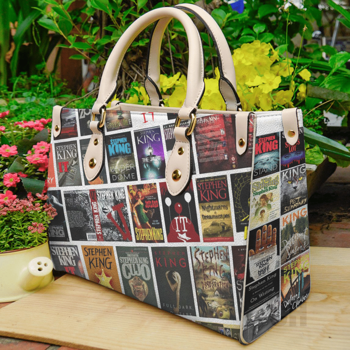 Stephen King Leather Handbag 1 Stephen King Leather Handbag