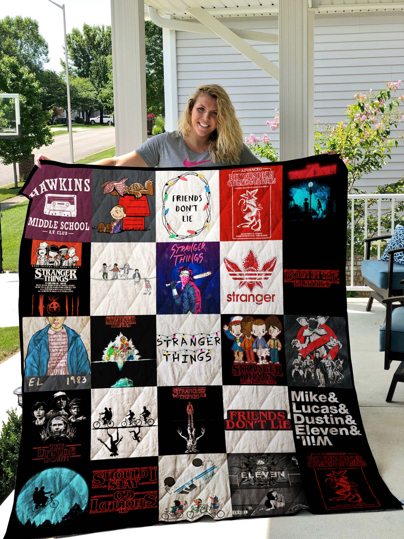 Stranger Things Blanket 1 Stranger Things Blanket