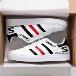 Surly Red Stan Smith Shoes