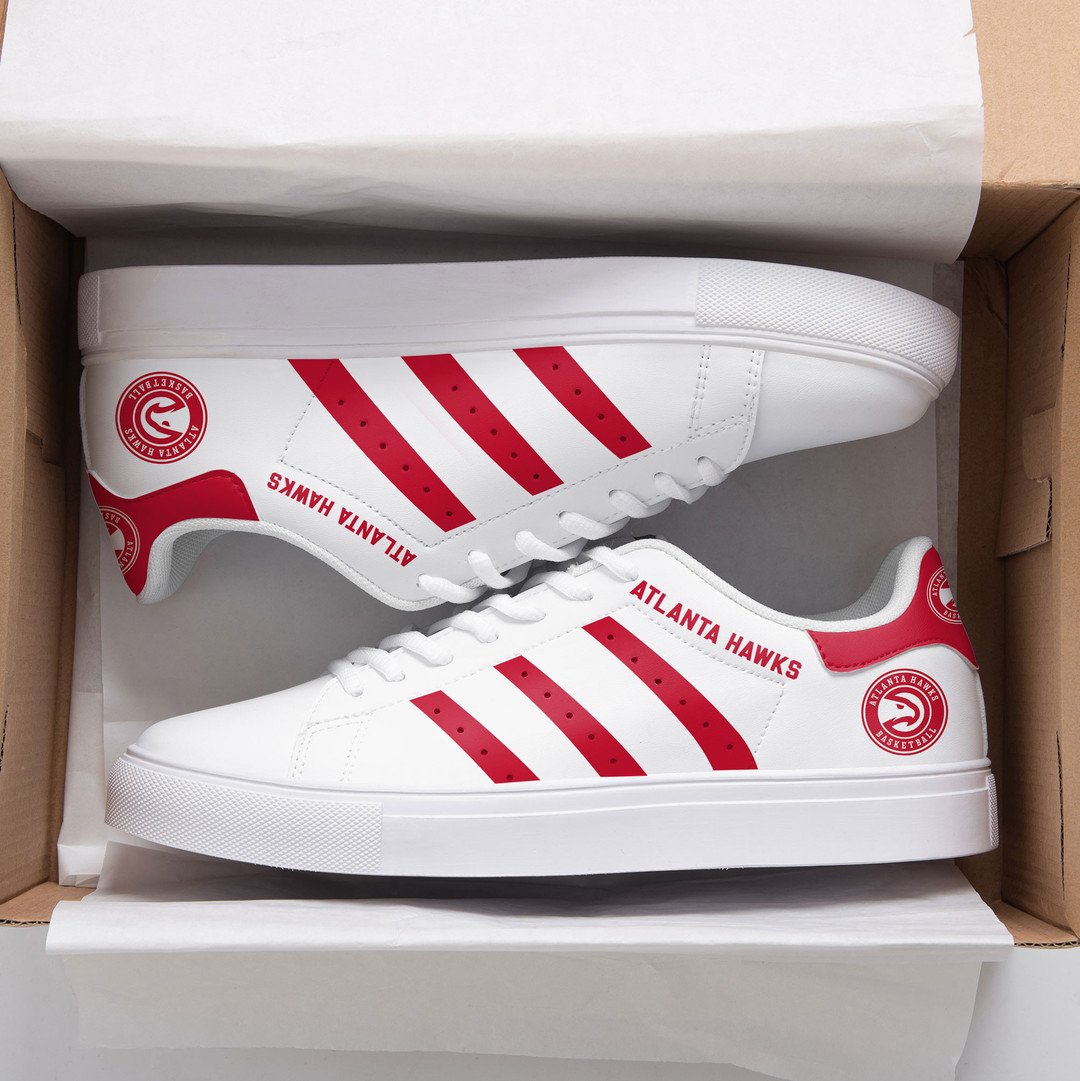 Atlanta Hawks Stan Smith Shoes 1 Atlanta Hawks Stan Smith Shoes