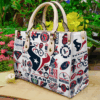 Houston Texans Leather Handbag