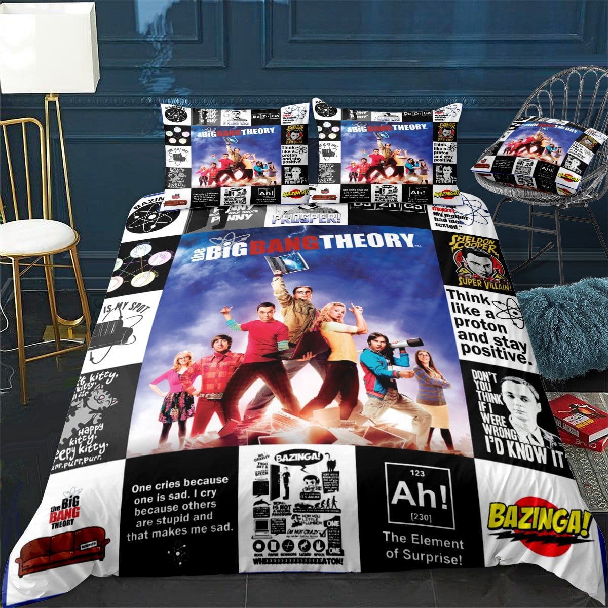 The Big Bang Theory Bedding Set 1 The Big Bang Theory Bedding Set