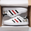 The Buddy Holly Red Stan Smith Shoes