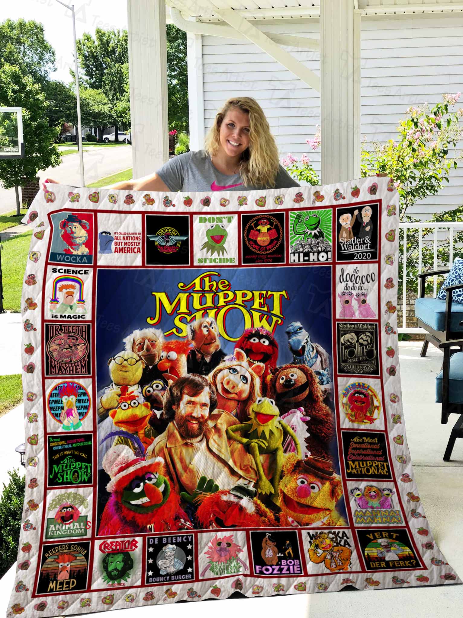 The Muppet Show Blanket 1 The Muppet Show Blanket