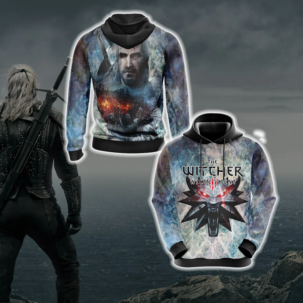 The Witcher 1g Hoodie Zip Hoodie 3D 1 The Witcher 1g Hoodie Zip Hoodie 3D