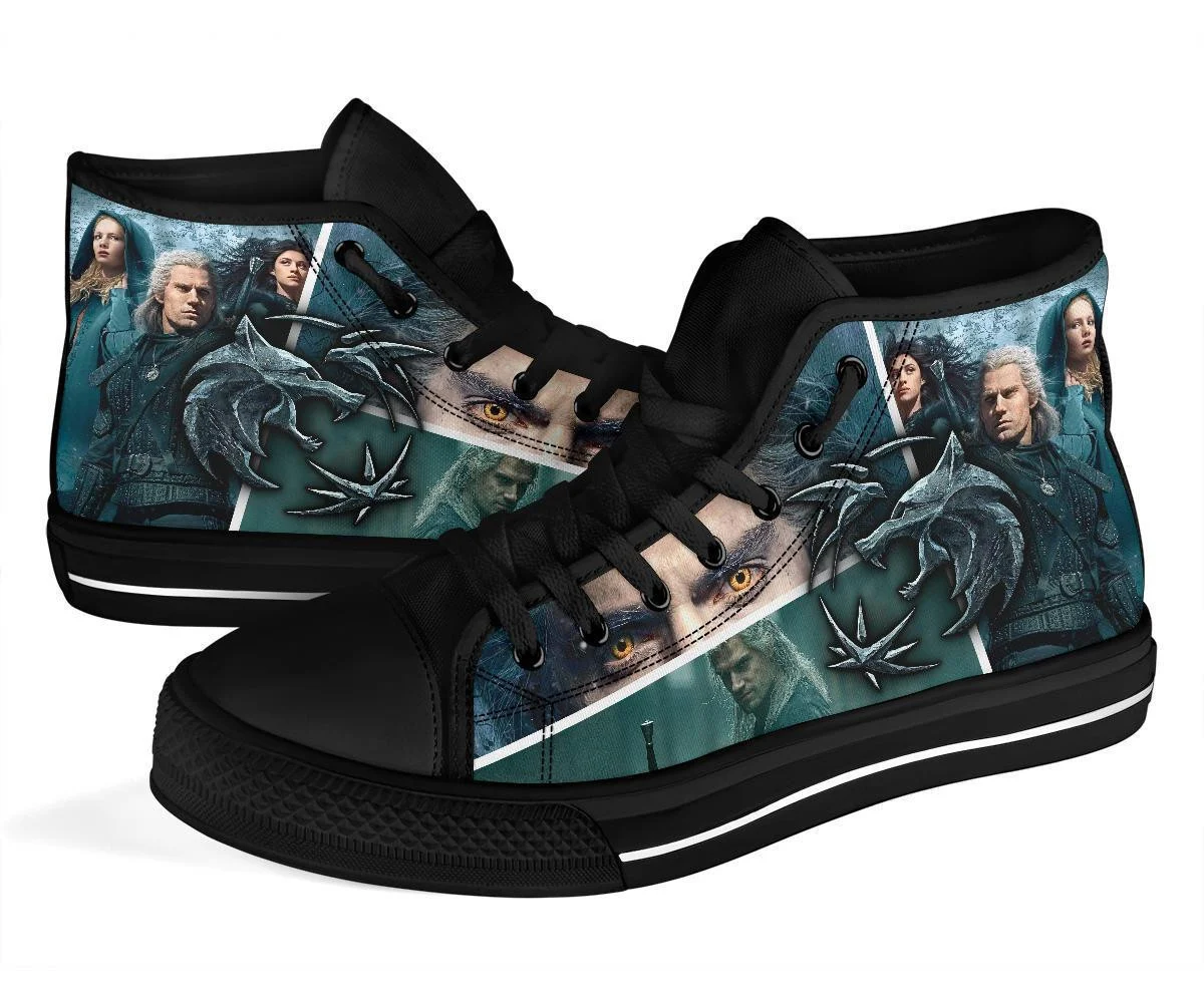 The Witcher High Top Shoes 1 The Witcher High Top Shoes