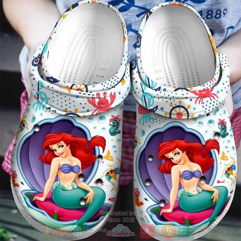 The Little Mermaid Soft Clogs 1 The Little Mermaid Soft Clogs