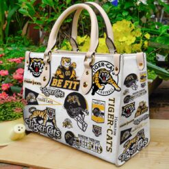 Hamilton Tiger-cats Leather Handbag