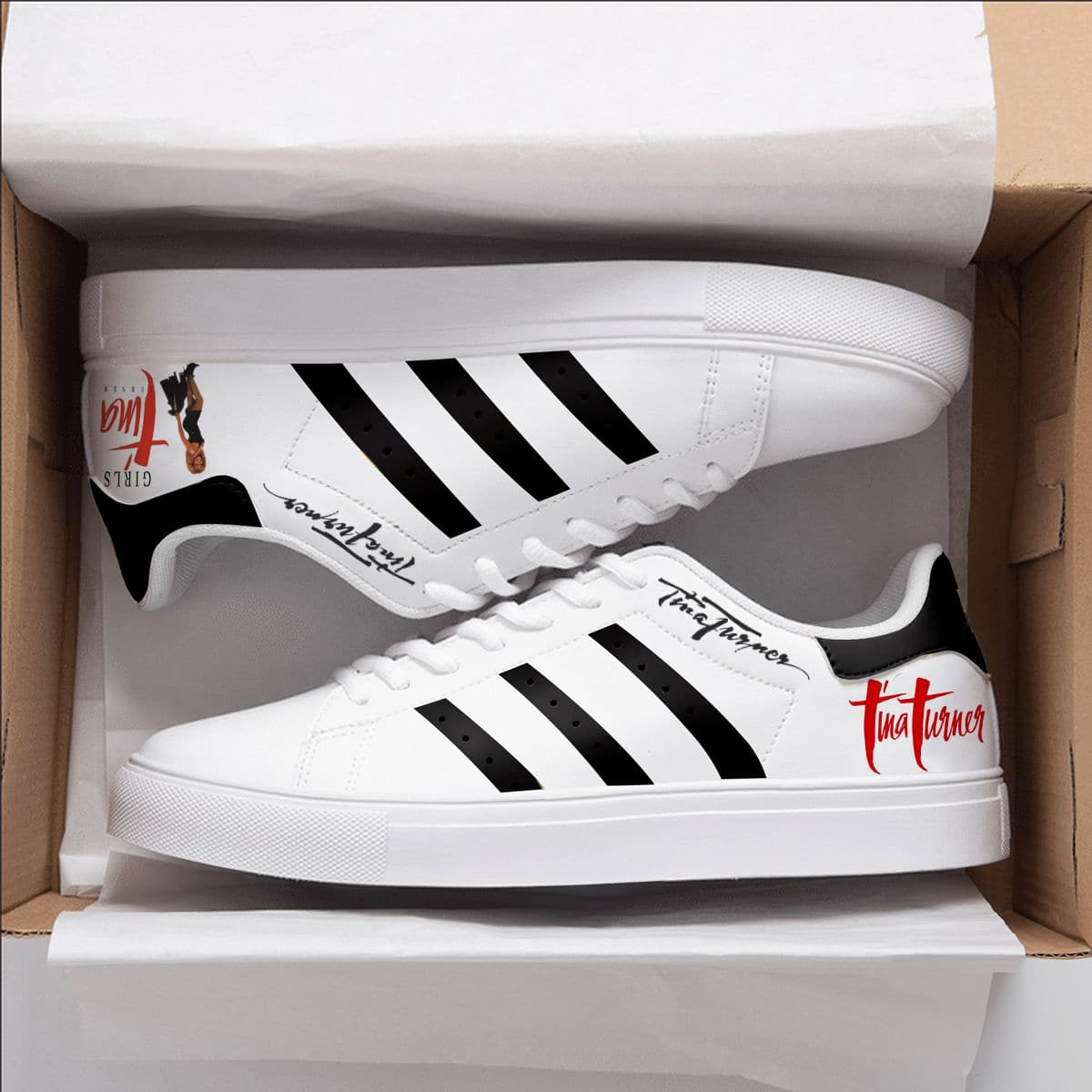 Tina Turner Stan Smith Shoes 1 Tina Turner Stan Smith Shoes