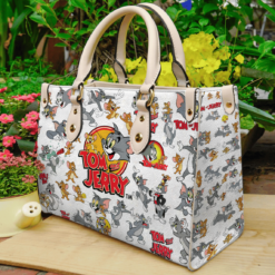 Tom And Jerry Leather Handbag