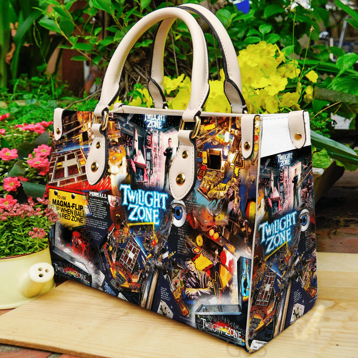 Twilight Zone Leather Handbag 1 Twilight Zone Leather Handbag