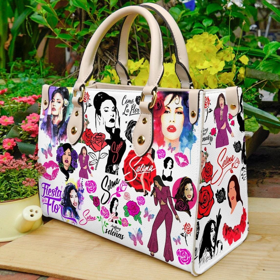 Selena Quintanilla Lover Leather Handbag 1 Selena Quintanilla Lover Leather Handbag