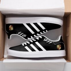 Porsche 911 Black Stan Smith Shoes