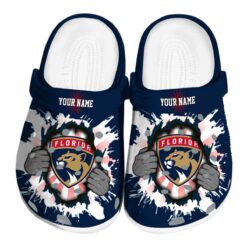 Florida Panthers Name Soft Clogs