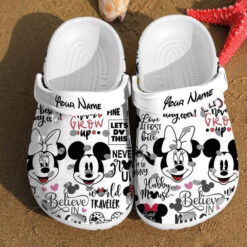 Mickey Minnie Mouse Soft Clogs