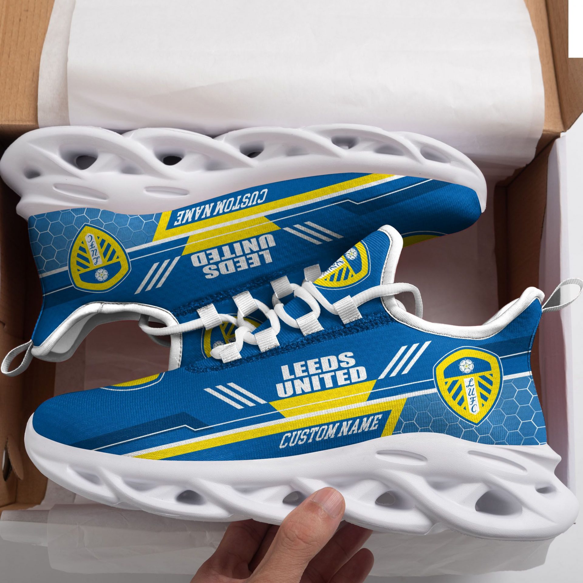 Leeds United Max Soul Shoes 1 Leeds United Max Soul Shoes