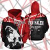Van Halen Hoodie Zip Hoodie 3D