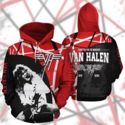 Van Halen Hoodie Zip Hoodie 3D