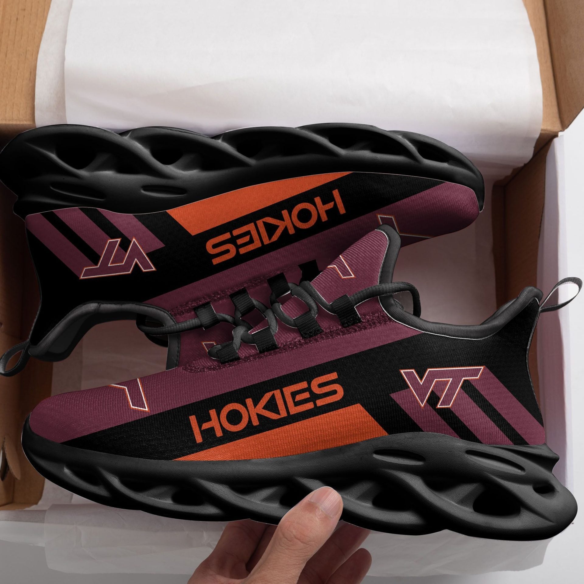 Virginia Tech Hokies 2 Max Soul Shoes 1 Virginia Tech Hokies 2 Max Soul Shoes
