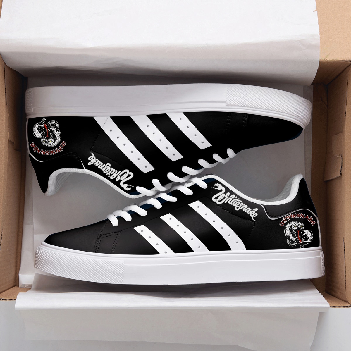 Whitesnake Stan Smith Shoes 1 Whitesnake Stan Smith Shoes