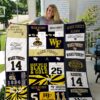 Wake Forest Demon WF Blanket