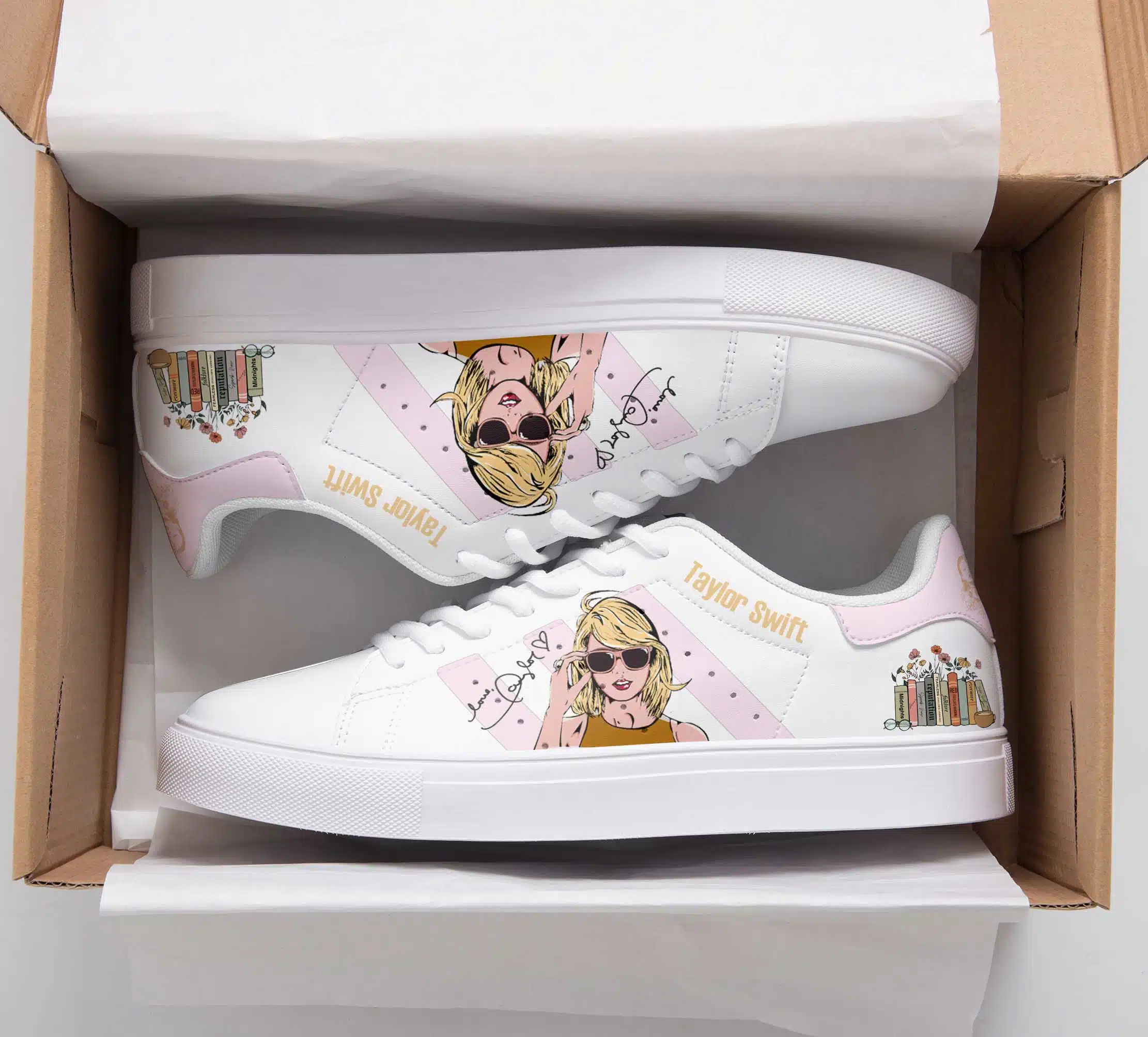 Taylor Swift 2 Stan Smith Shoes 1 Taylor Swift 2 Stan Smith Shoes