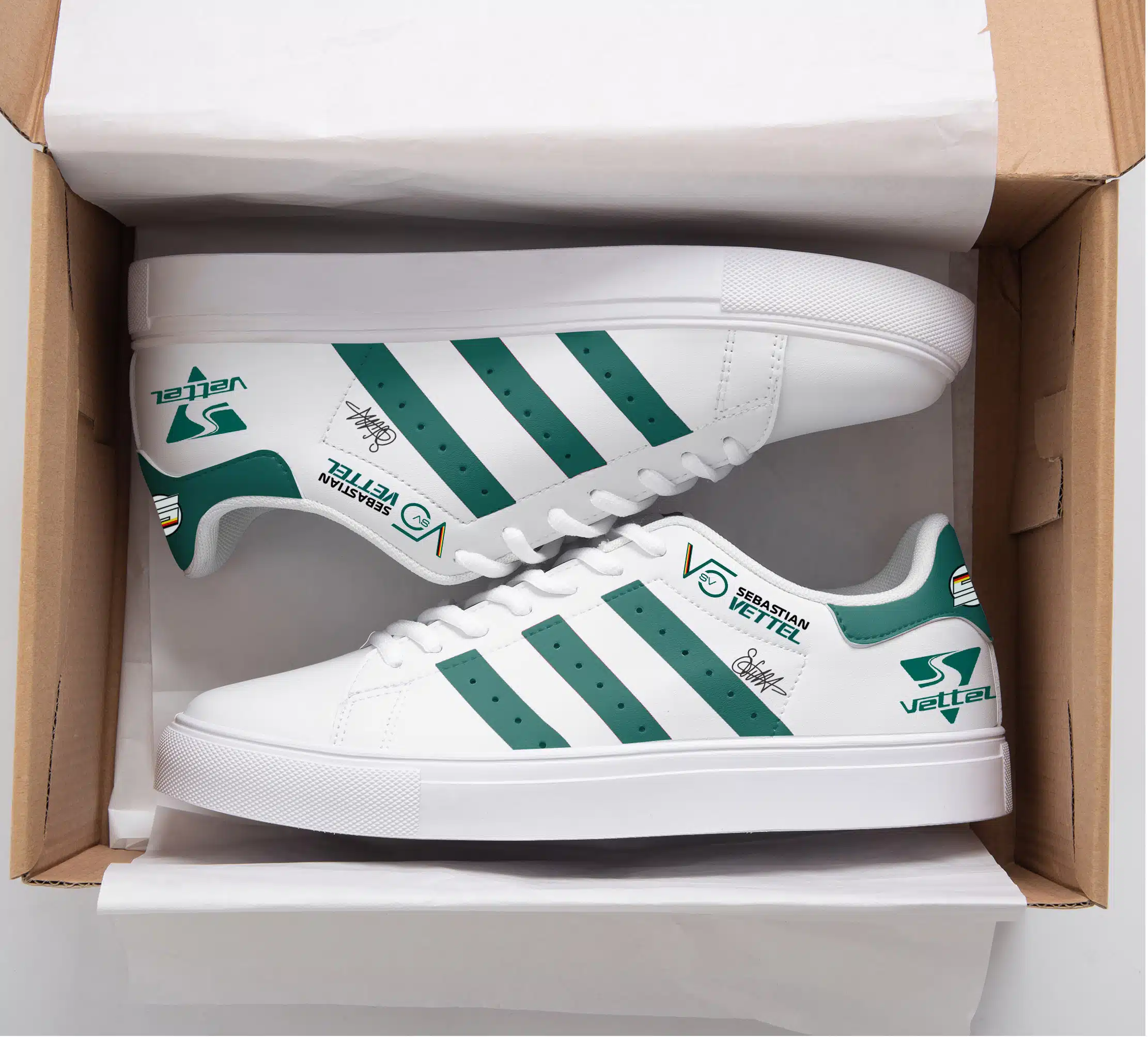 Sebastian Vettel Stan Smith Shoes 1 Sebastian Vettel Stan Smith Shoes
